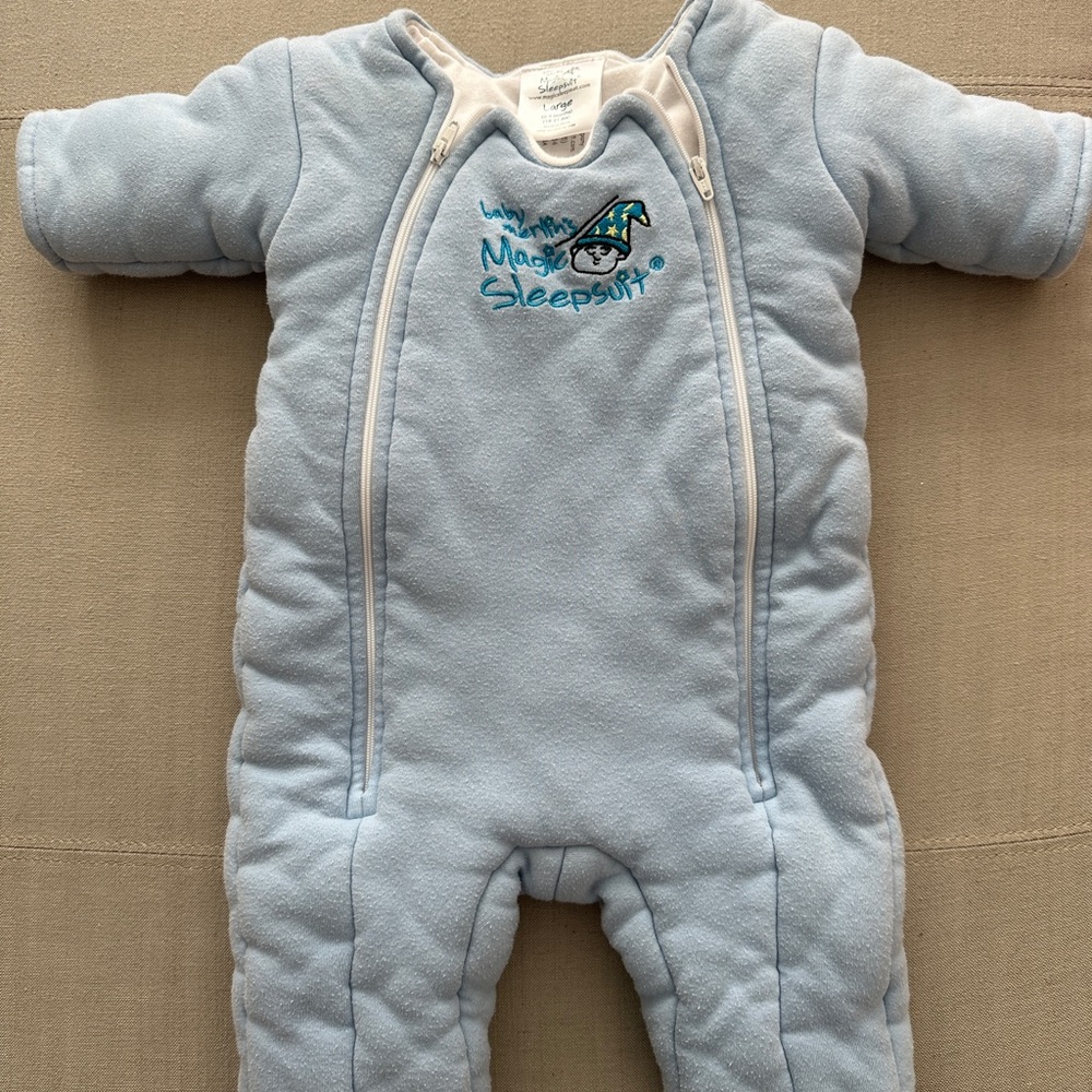 EUC Baby Merlin’s Magic Sleep Suit Large (6-9mo)